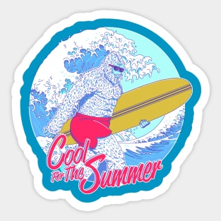 Cool For The Summer Sticker